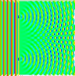 Animated GIF of Young's Double-Slit Experiment