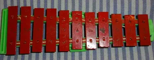 toy glockenspiel