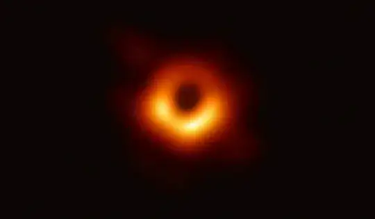 First ever picture of a black hole
