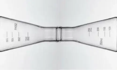 2 Erlenmeyer flasks