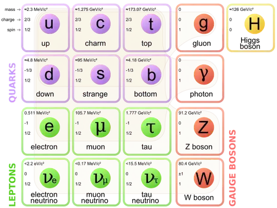 elementary particles