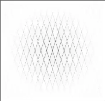 inverse Fourier transform of the pattern above