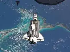 Atlantis in orbit
