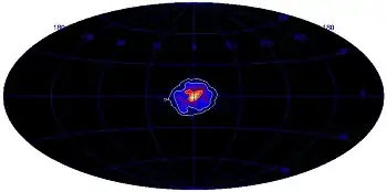 electron postiron annihilation galaxy