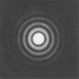 circular diffraction pattern