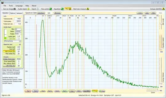 tritium keychain with a Hamamatsu R6095 PMT and a 25x10mm NaI crystal