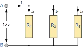 3 parallel resistances