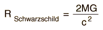 Schwarzradius