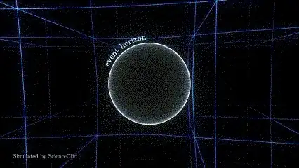 Curved space depiction two