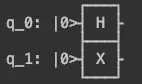 text drawer circuit output