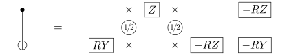 CNOT & SQRT of SWAP
