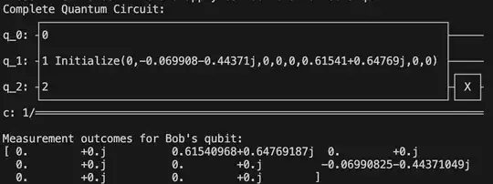 bob's measurement