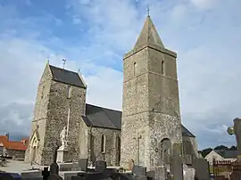 The church of Notre-Dame and the church of  Saint-Pierre