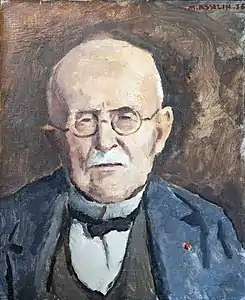 Portrait du professeur Branly (Portrait of Professor Branly) (1936) Musée Toulouse-Lautrec
