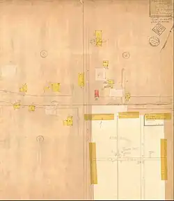 1922 fire insurance map of Mountain Creek