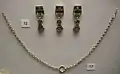 Chain and three necklace pendants from the treasure (BM)