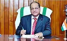 Prof.B. Madhusoodhana Kurup in Vice Chancellors Office, Kerala University of Fisheries and Ocean Studies, Cochin