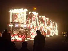 Image 13"Samurai" by Griffens CC, at Burnham on Sea Carnival 2006, part of the West Country Carnival circuit (from Culture of Somerset)