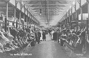 Market interior (1910)