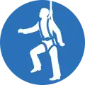 Safety harness must be worn