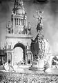 Tower of Jewels and Fountain of Energy, Panama–Pacific International Exposition, San Francisco (1915).