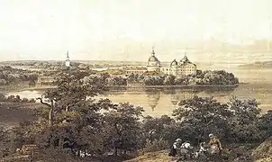 Gripsholm by C.J. Billmark, 1850