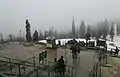 Gulmarg Gondola station in April 2013