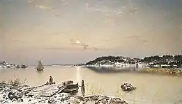 October Evening After the First Snowfall, 1883