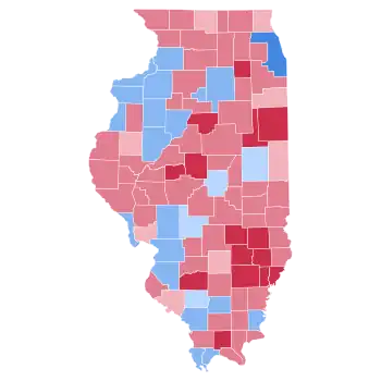 Illinois in the 2000 presidential election. Gore v. Bush.