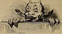 Image from "Le diable amoureux, roman fantastique" (1845)