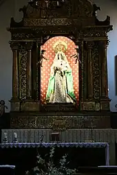 Virgen de la Esperanza interior of Capilla de la Balesquida
