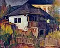 Casă țărănească din Curtea de Argeș ("Peasant Home in Curtea de Argeș", 1922)