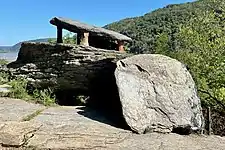 Harpers Shale by Jefferson Rock in Harpers Ferry, West Virginia
