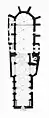 Floor plan of church