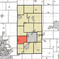 Location in Madison County