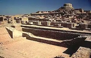 Excavated ruins of Mohenjo-daro