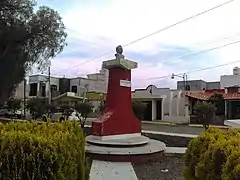 Monument to Genaro Guzmán Mayer.