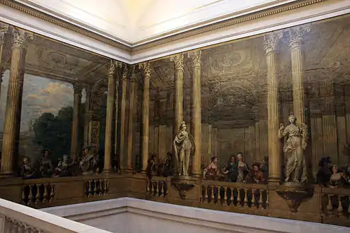 The Luynes Staircase at the Musée Carnavalet