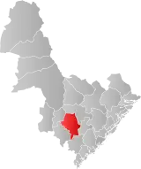 Vegusdal within Aust-Agder
