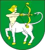Coat of arms of Gmina Lutomiersk