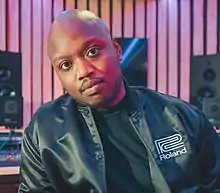 Tre Jean-Marie in recording studio