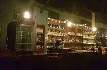 Photograph of an interior bar