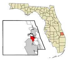 Location in St. Lucie County and the state of Florida