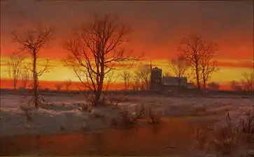 Sunset, Winter (1862),High Museum of Art, Atlanta