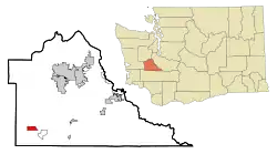 Location of Rochester, Washington