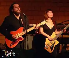 Tito Larriva and his daughter Lolita Carroll Larriva in 2016