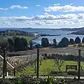 View from Inverkeithing Community Gardens
