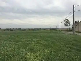 View from Spanbroekmolen crater towards the Kruisstraat craters