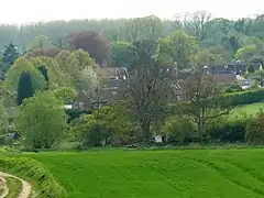 Fields surrounding West Leake