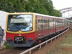 S-Bahn train in Berlin